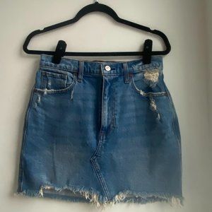 NWT Abercrombie & Fitch Denim Mini Skirt